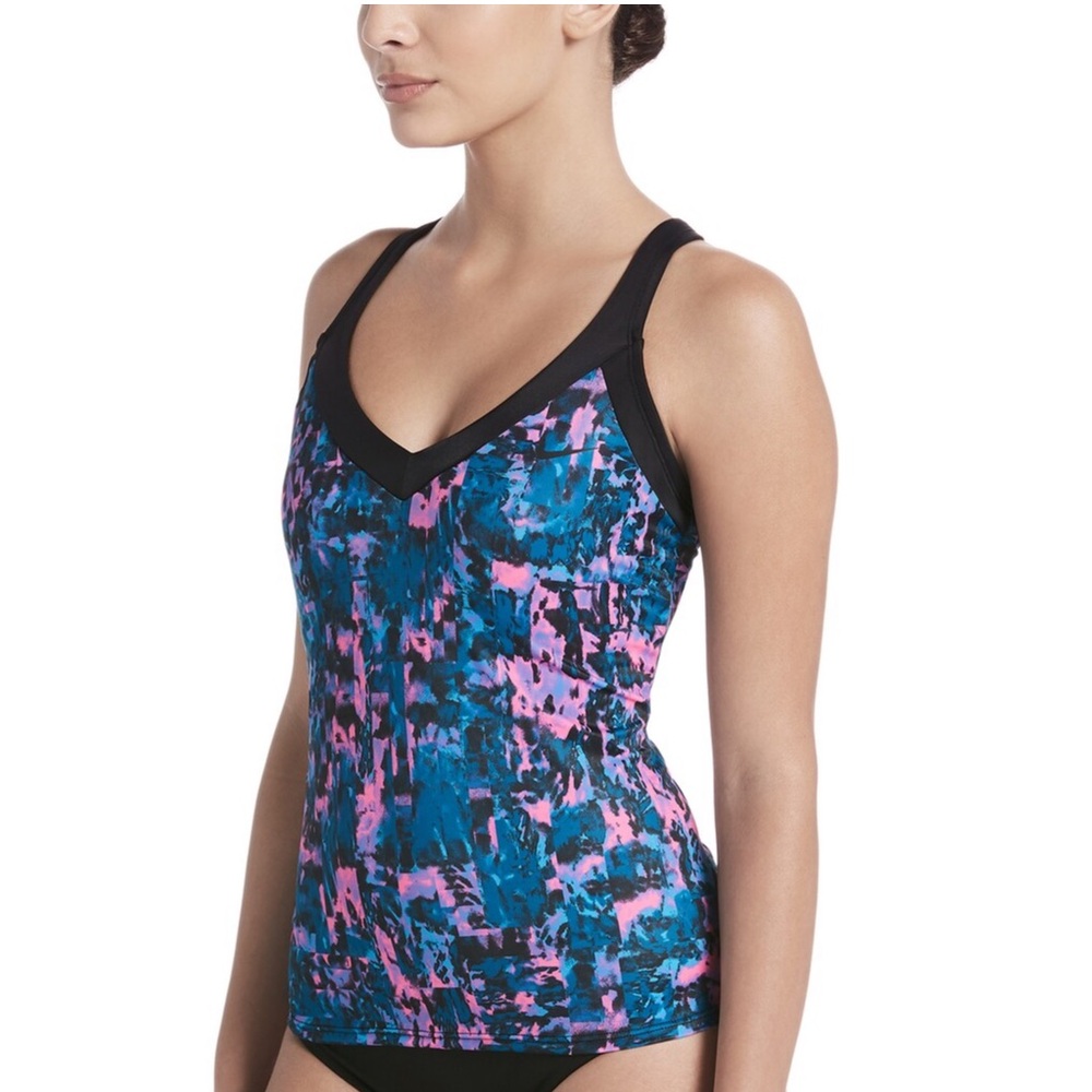 Nike V-Neck Tankini Top size Small